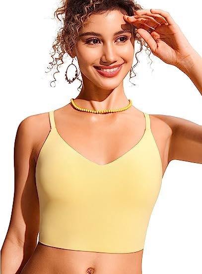 Women's Bikini Tops Adjustable Spaghetti Straps Swimsuit